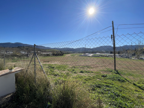 Blick in die Landschaft vom Stellplatz
