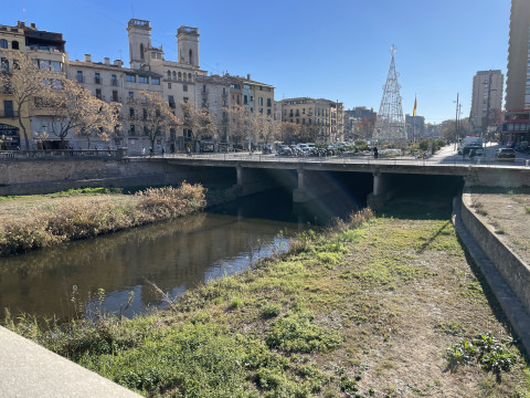 Blick in den Río Oynar
